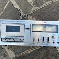 Sony lettore/registratore piastra a cassette