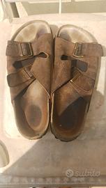 sandali Lumberjack  Flint simile Birkenstock 