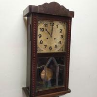 OROLOGIO PENDOLO DA MURO FUNZIONANTE junghans