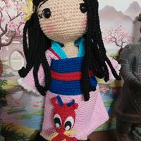 Mulan amigurumi 