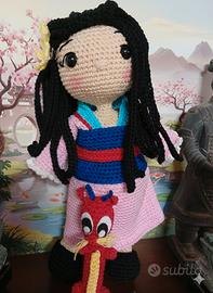 Mulan amigurumi 