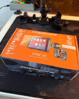 Carplay intephone Ridesync SYNC55
