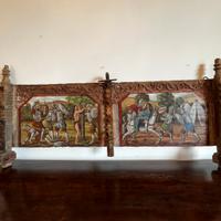 Sponda antica carretto siciliano