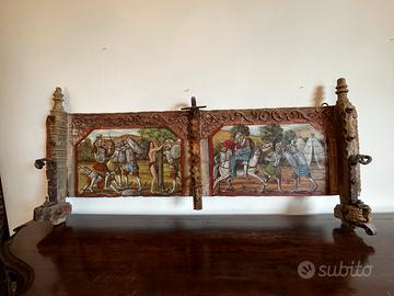 Sponda antica carretto siciliano