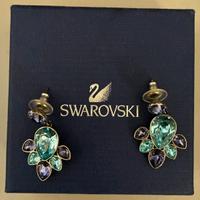 Swarovski parure collana più orecchini
