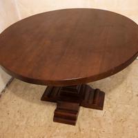 Tavolo rotondo legno massello 