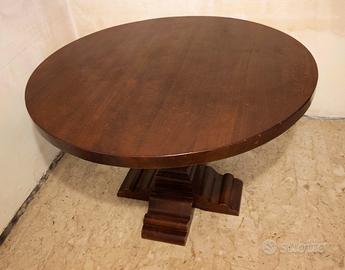 Tavolo rotondo legno massello 