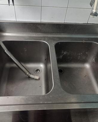 lavandino acciaio professionale