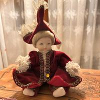 Statuina porcellana Capodimonte con cartellino