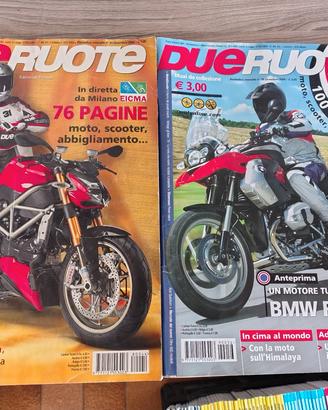 riviste 2 ruote come da foto 