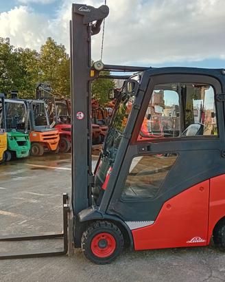 Muletto linde H16 triplex cabinato