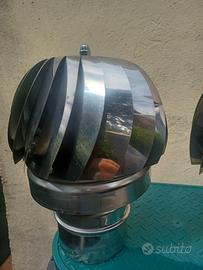 CAPPELLO EOLICO PER CANNE FUMARIE diametro 110 mm
