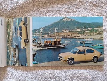 ALFA ROMEO Cartoline Alfa Sud vintage anni 70
