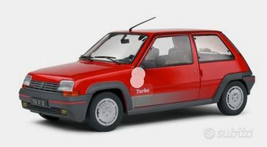 Renault 5 GT Turbo 115cv ph1 rossa fasce adesive 