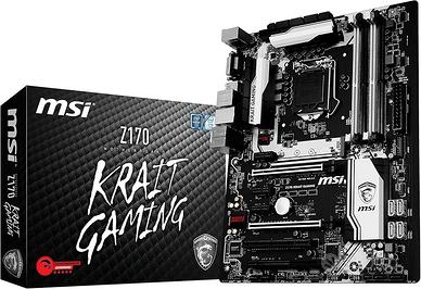 Intel I7 6700k + Scheda madre MSI Z170 + 16GB DDR4