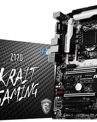 Intel I7 6700k + Scheda madre MSI Z170 + 16GB DDR4