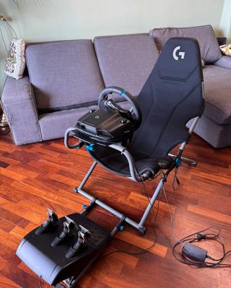 Logitech playseat + logitech g923