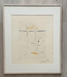 Salvador dalì - Acquaforte - 1973