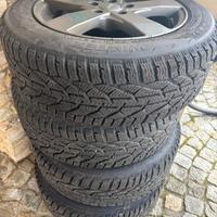 SET GOMME SEMI NUOVE E CERCHI INVERNALI 205/55 R16