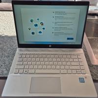 Notebook HP 14 pollici silver