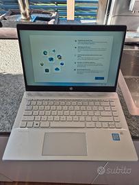 Notebook HP 14 pollici silver