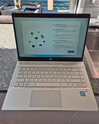 Notebook HP 14 pollici silver