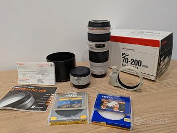 Canon 70 200 + accessori