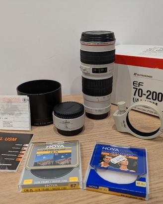 Canon 70 200 + accessori