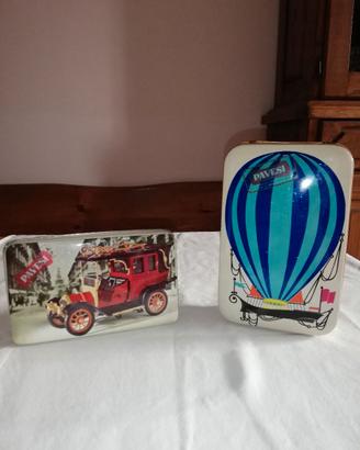 Pavesi biscottini scatole di latta vintage