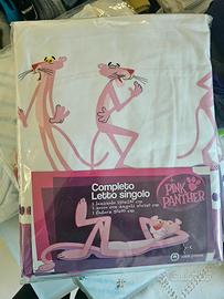 Lenzuola singole Pantera Rosa