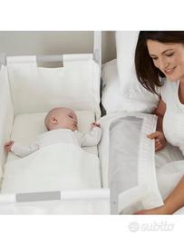 SnüzPod2 – Culla da co-sleeping in legno bianco