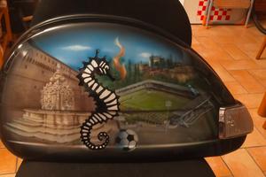 fiancata vespa PX 150