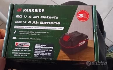 batteria parkside 4 ah
