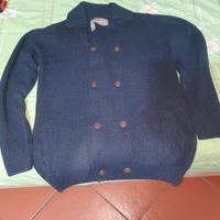 Cardigan Alcott Uomo Blu Scuro Taglia L Doppiopett