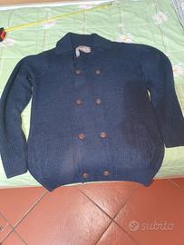 Cardigan Alcott Uomo Blu Scuro Taglia L Doppiopett