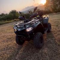 Quad Cf moto 450L con cerchi in lega