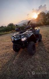 Quad Cf moto 450L con cerchi in lega