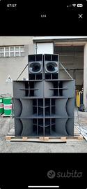 Impianto audio professionale 10000watt