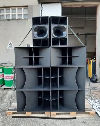 Impianto audio professionale 10000watt