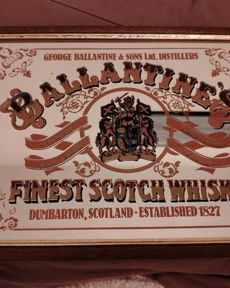 Specchio pubblicitario Ballantine