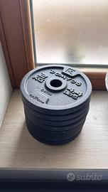 kit pesi decathlon + panca + extra