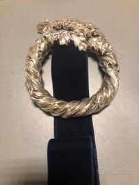 Coccarda Fratelli Bruni rivestita in argento