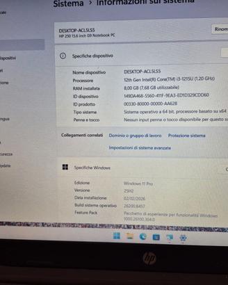 Notebook HP