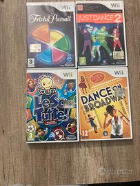Set giochi Nintendo Wii con Just Dance 2