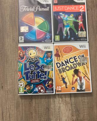 Set giochi Nintendo Wii con Just Dance 2