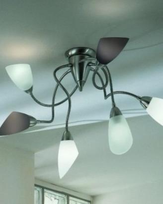 Lampadario polipò Murano De Maio