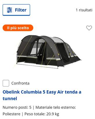 Oberlink Columbia 5 Air easy