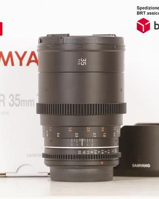 Samyang VDSLR 35 T1.5 Mk2 (Canon)