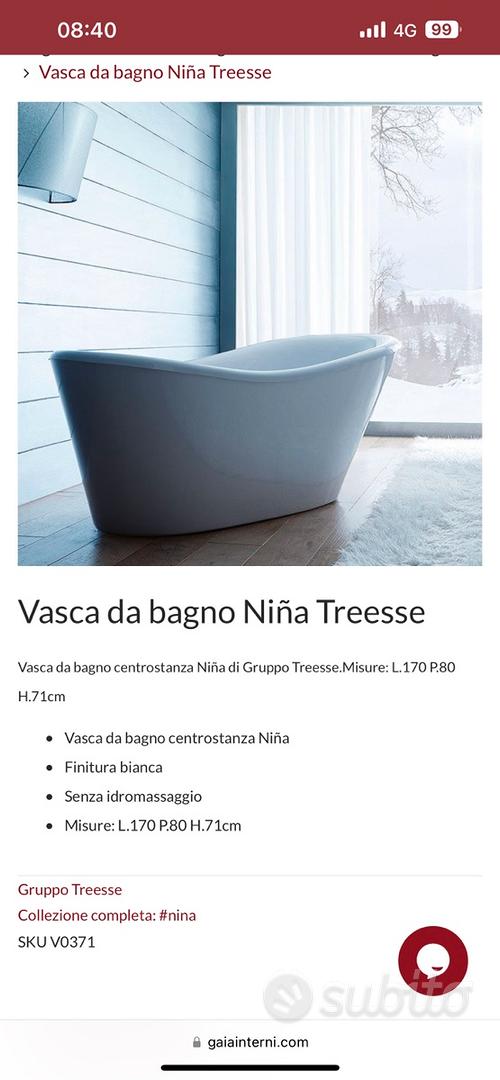 Vasca da bagno treesse modello nina Arredamento e Casalinghi In