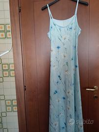 vestito lungo fiori 